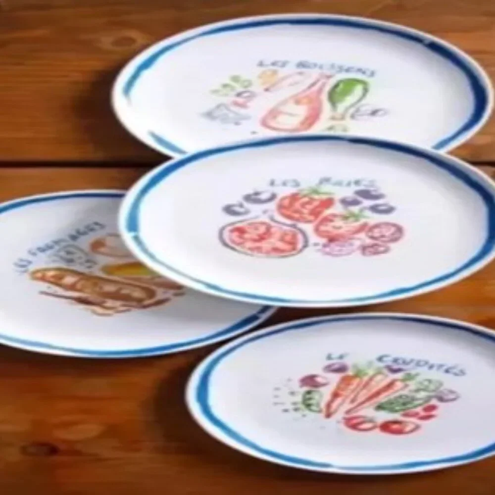 Sur La Table 100% Melamine Dinnerware 12 piece set